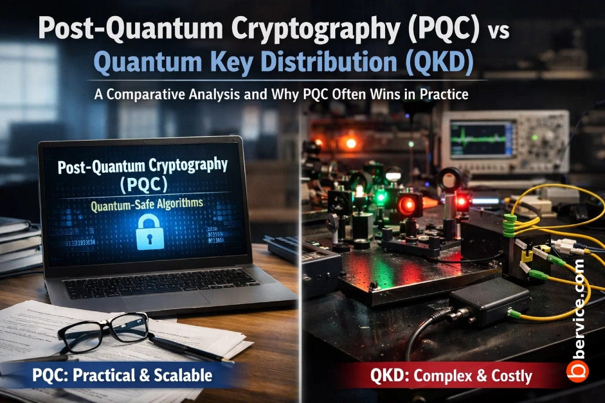 Post-Quantum Cryptography (PQC) vs Quantum Key Distribution (QKD) A Comparative Analysis and Why…