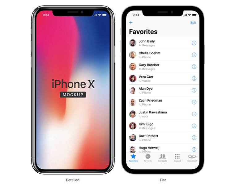 Download 20 Free iPhone X Mockups for 2019 PSD, Sketch - UX Planet