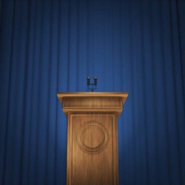 One of Two Speeches That Didn’t Reach The Podium: A Speech from the Sidelines, the Final Draft