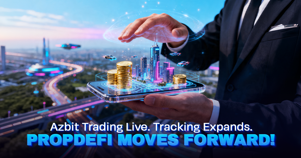 PropDeFi Gains Market Visibility as PPDF Goes Live on Azbit!