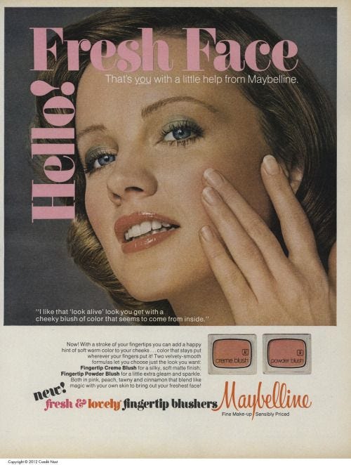 70s Makeup Ads - Mugeek Vidalondon