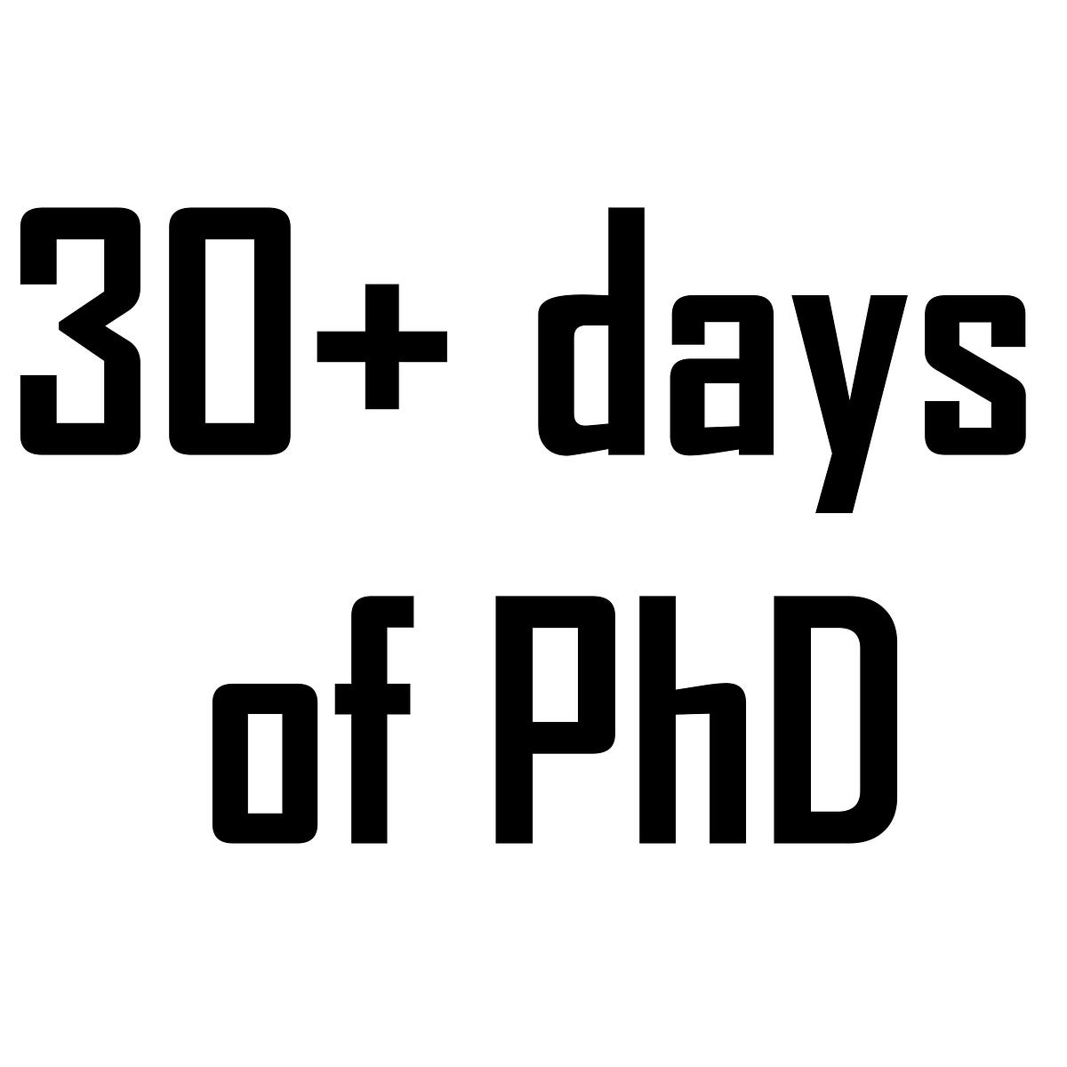 getting a phd after 30