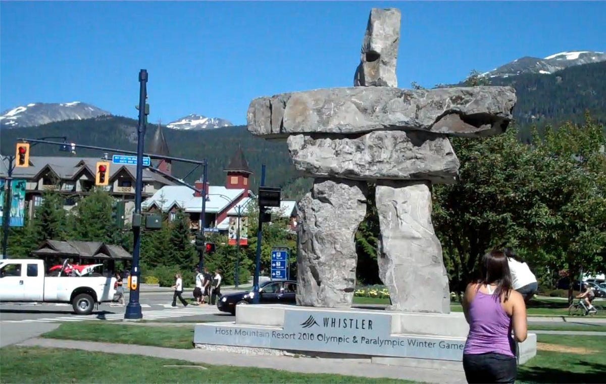 Entrée de Whistler 