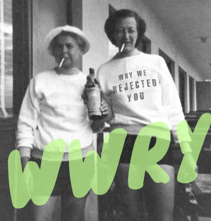 Why We Rejected You Medium