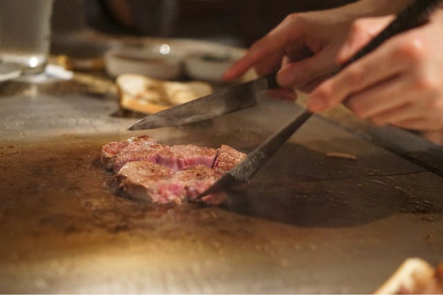 HAKUSHU: the Best Kobe Beef Teppanyaki in Shibuya, Tokyo