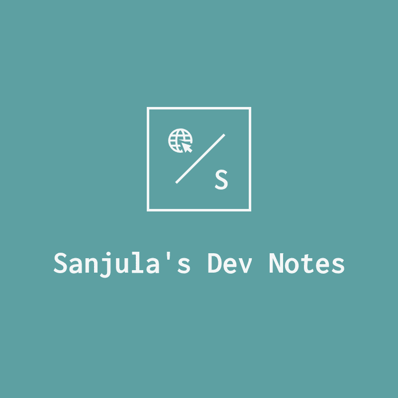 Sanjula’s Dev Notes - Medium