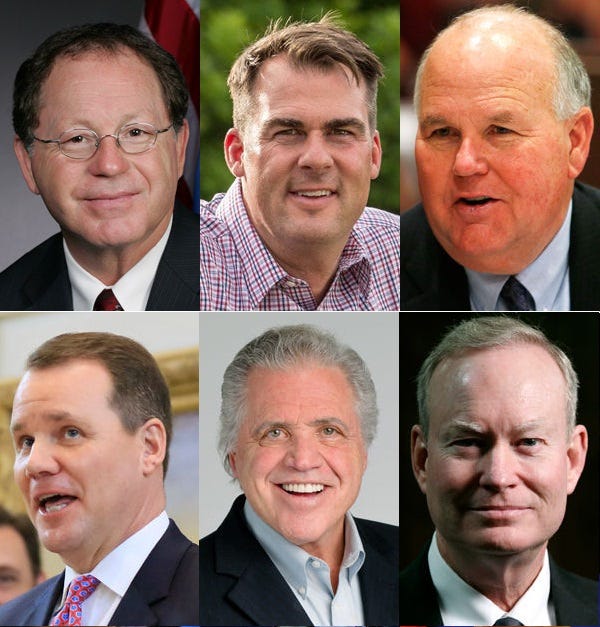 Potential Match ups In The Oklahoma GOP Gubernatorial Primary Runoff