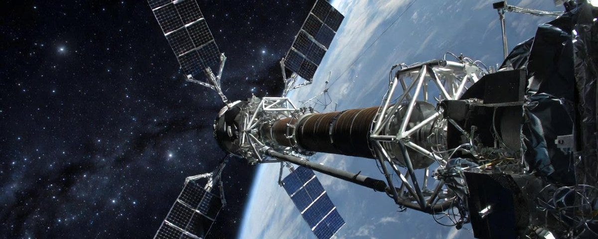 Guys let’s build a Low Orbit Satellite Cannon (LOSC).