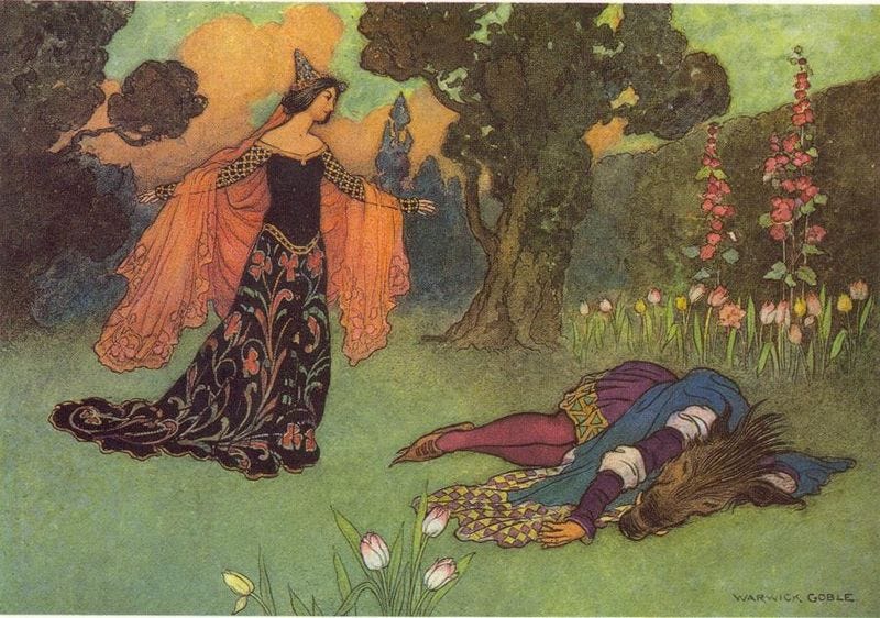 La Bella y la Bestia, de JeanneMarie Leprince de Beaumont