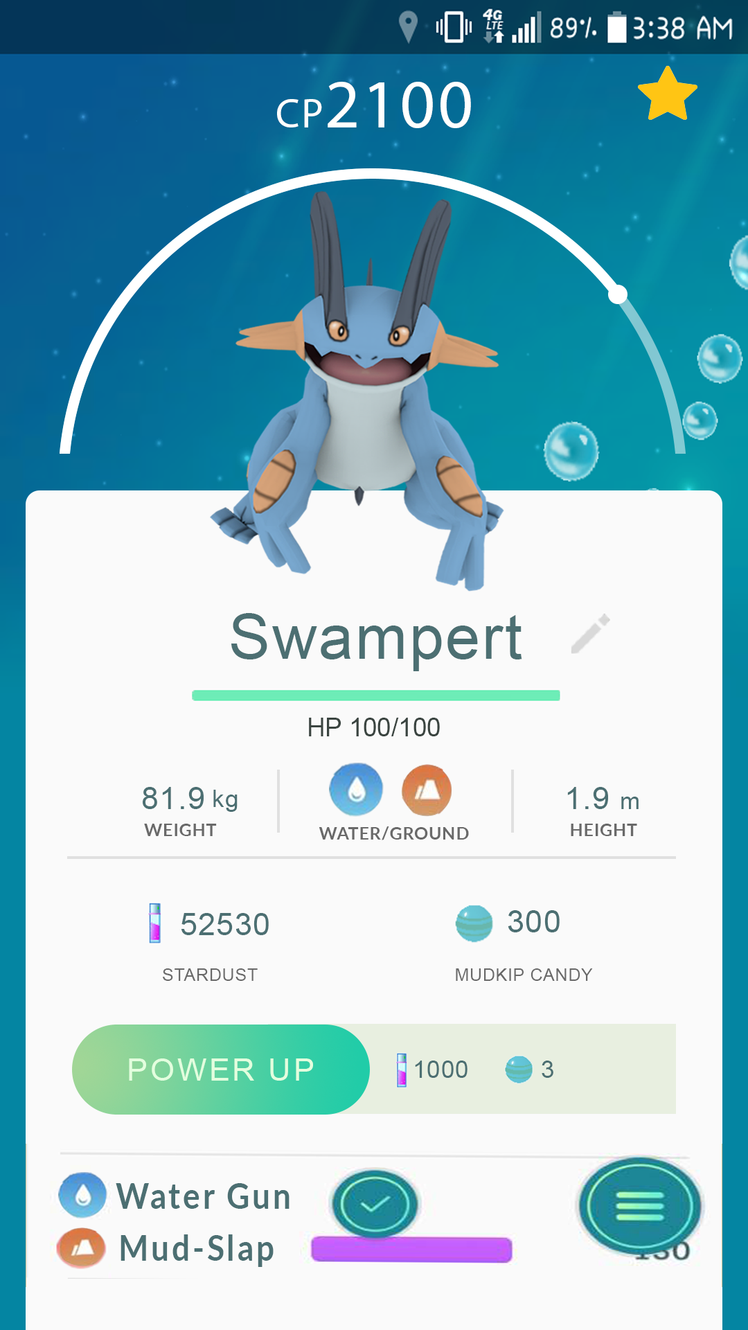 Best Moveset Swampert Pokemon Go - PELAJARAN