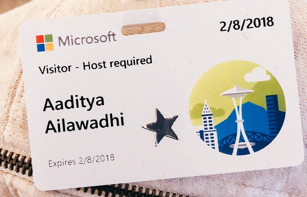 Why I wanted to Intern at Microsoft as a designer, and how I made it happen.
