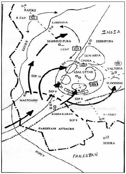 Battle of Asal Uttar (1965)— Part 2 – Indian Defence – Medium