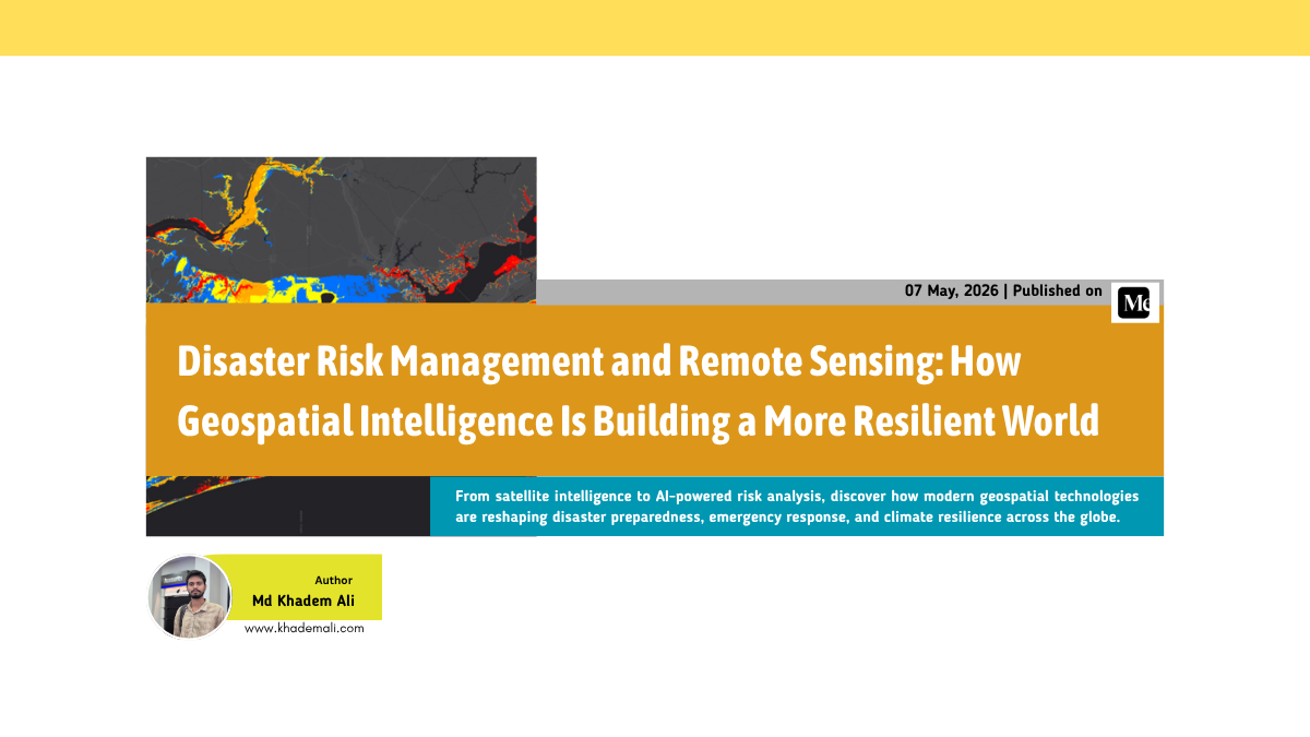 GIS on Medium - Disaster Risk Management and Remote Sensing: How Geospatial Intelligence Is Building a More…