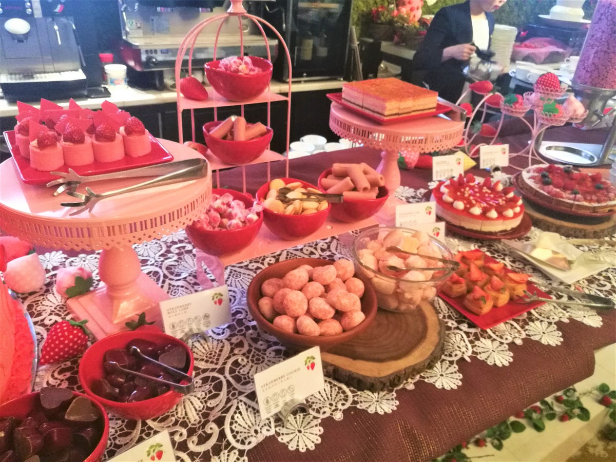 Strawberry Dessert Buffet in Tokyo 2019 ANA InterContinental Tokyo