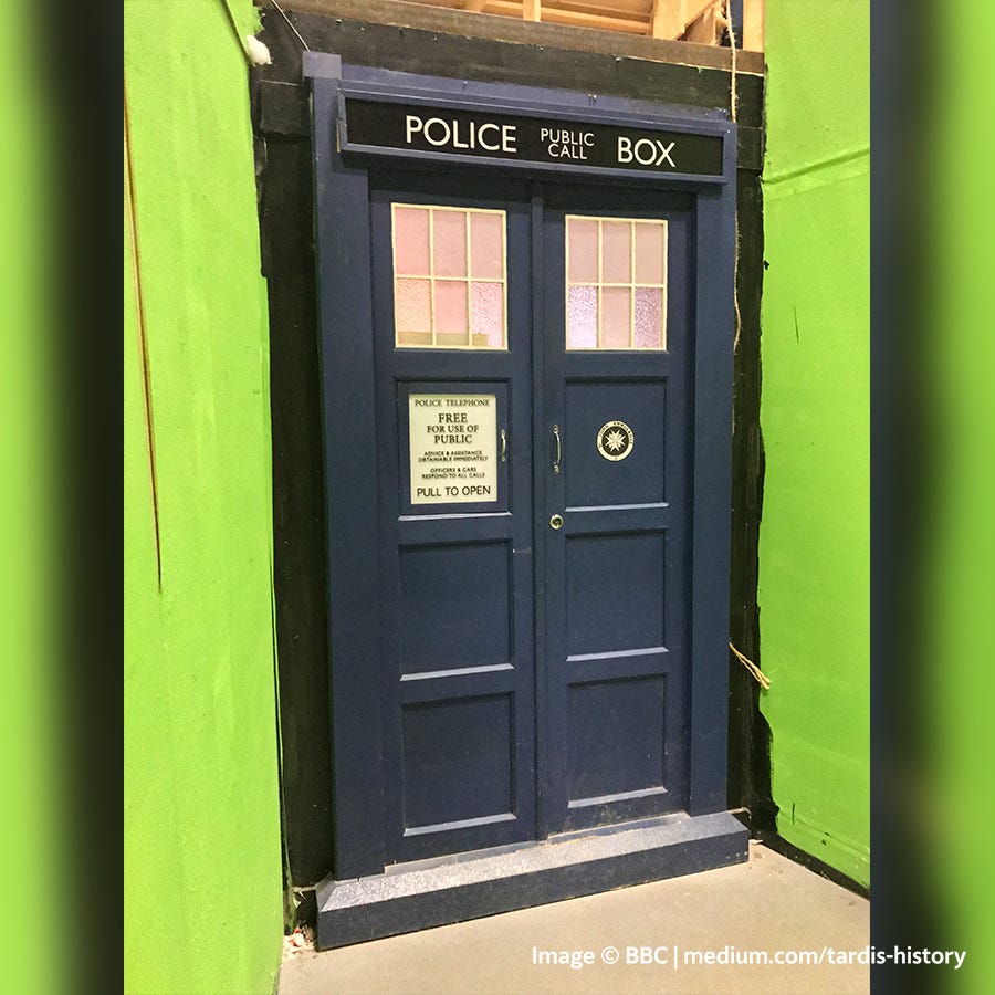 Tardis Door Open Doctor Who Tardis Door Cling