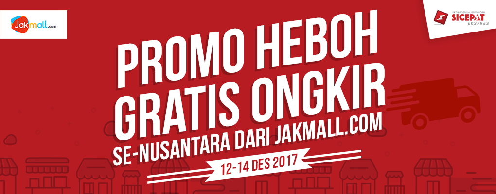 Promo Heboh Harbolnas 2017, Gratis Ongkir se-Nusantara