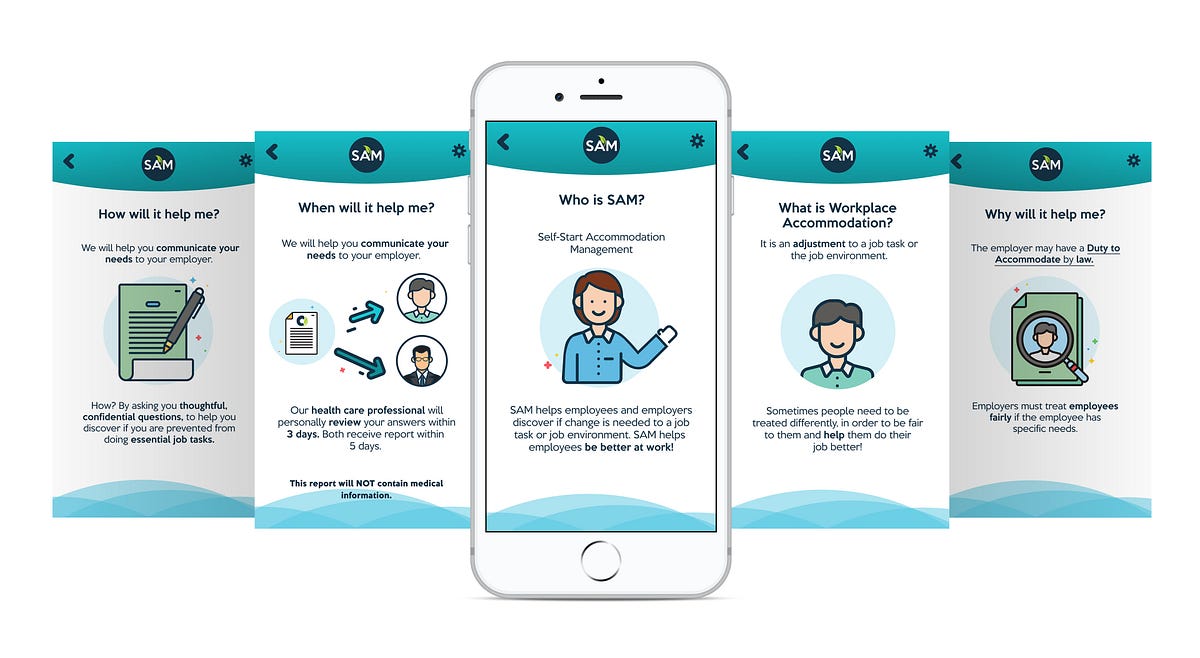 UX/UI Case Study: SAM, Self-Start Accommodations Management App
