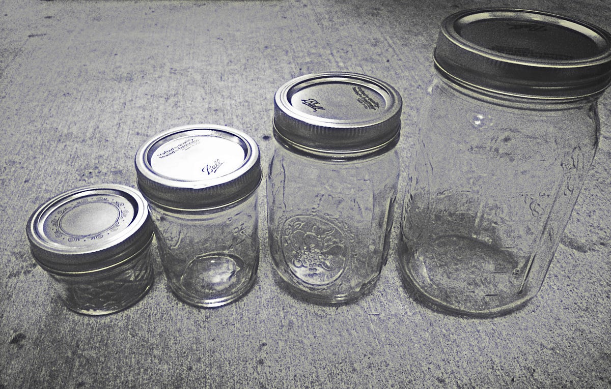 Mason Jars for Pipe Tobacco pylorns Medium