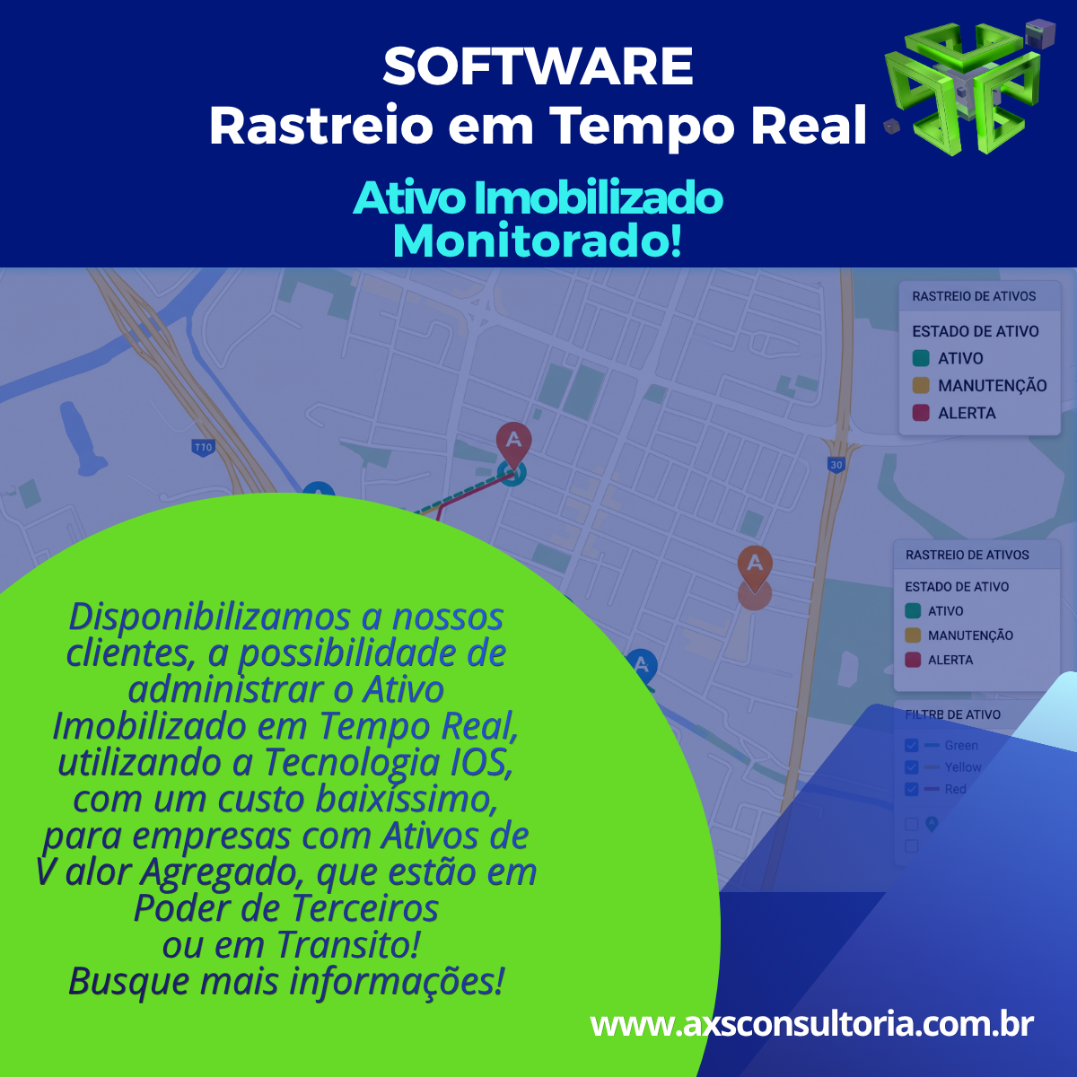 Rastreamento de Ativos em Tempo Real: o novo padrão de controle patrimonial para empresas modernas