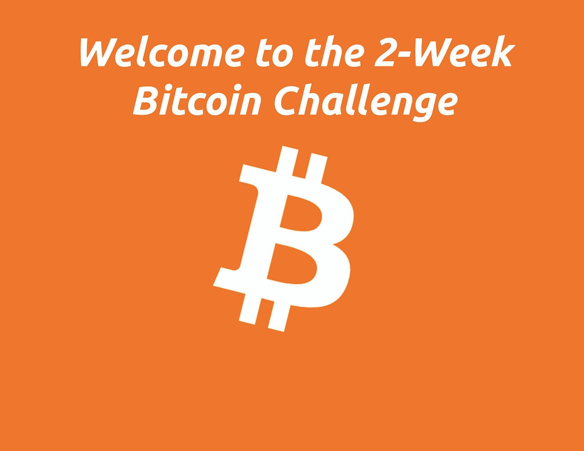 bitcoin challenge