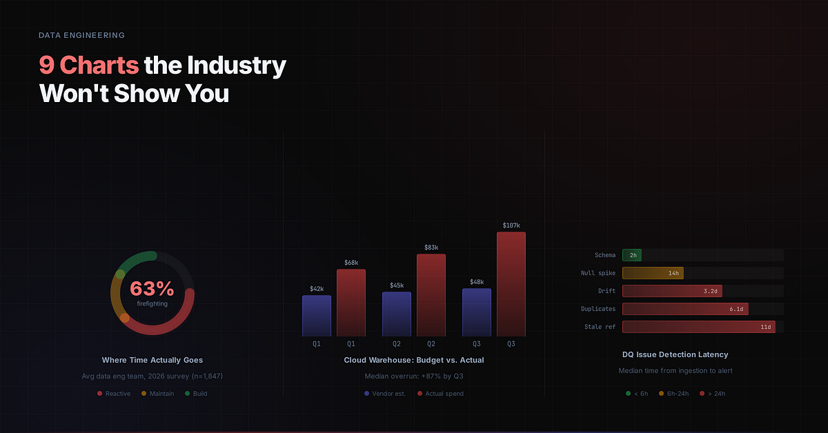 9 Charts the Data Engineering Industry Won’t Show You in 2026