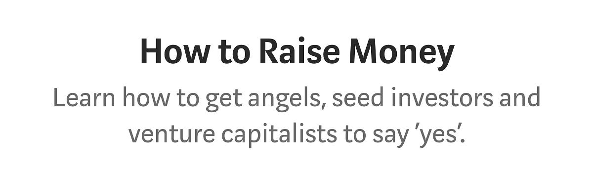 How to Raise Money