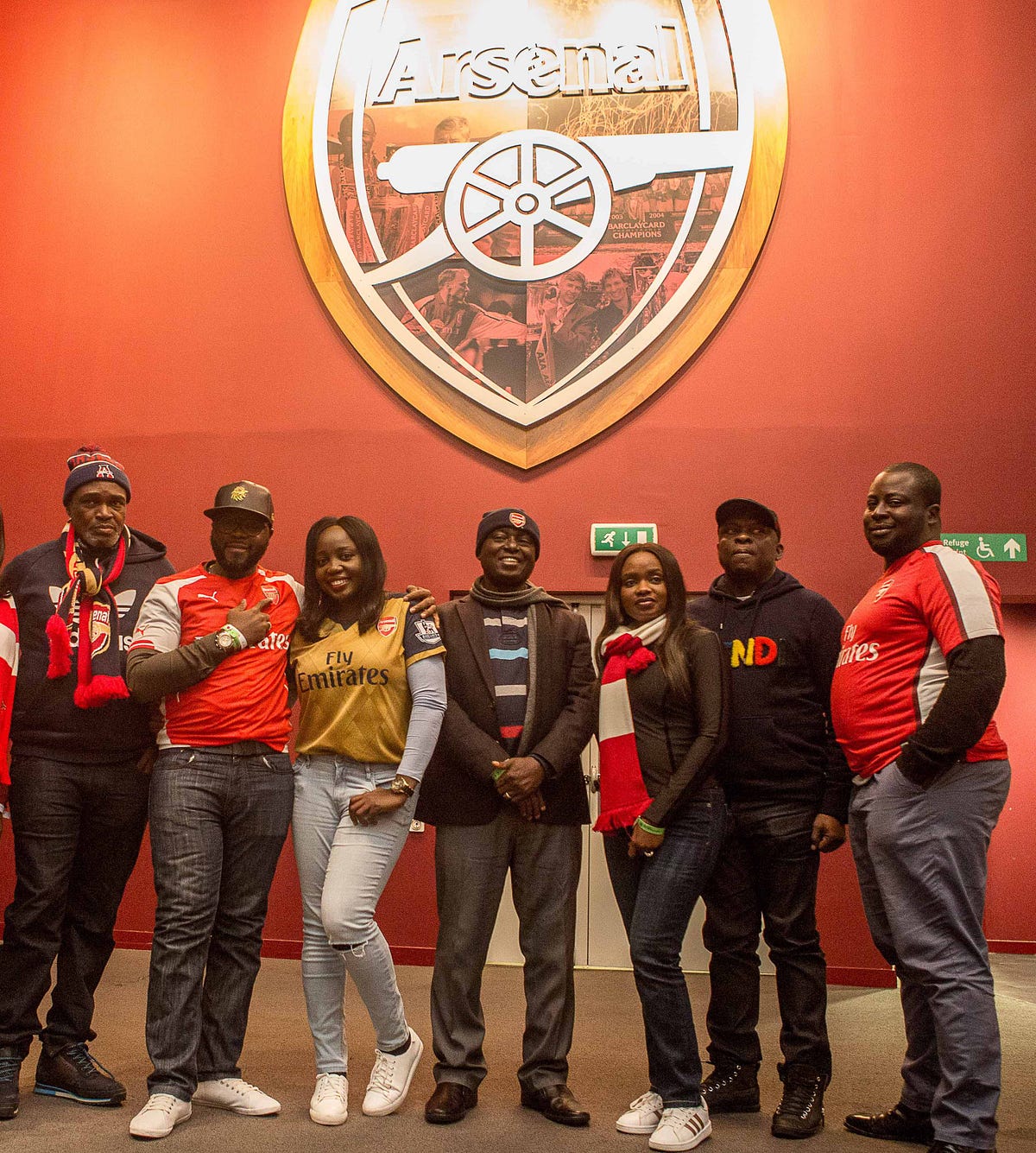 From Dream to Reality — Seven MTN Customers Watch Arsenal live In London