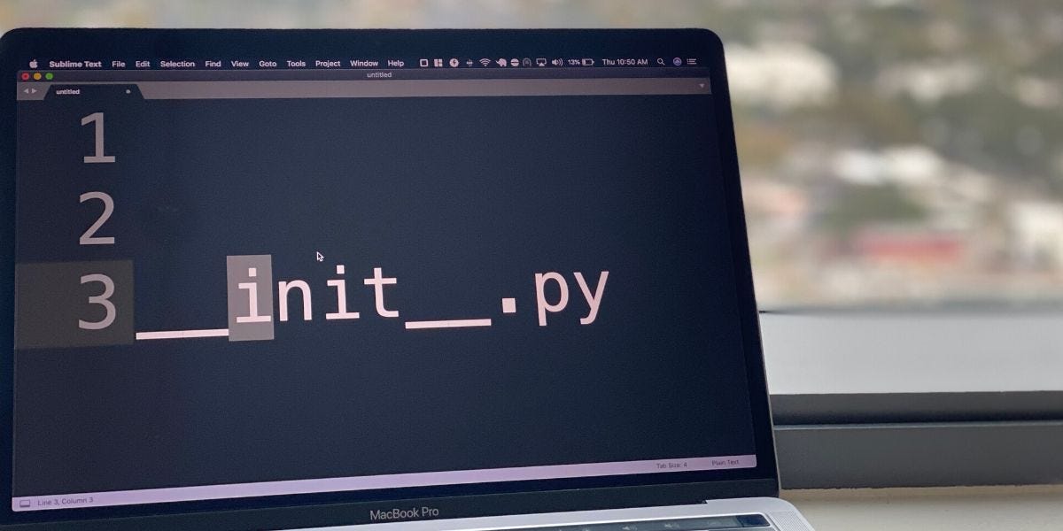 Power of __init__.py in Python