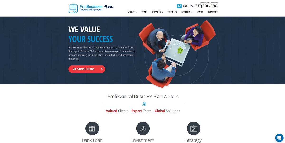 best business plan writer