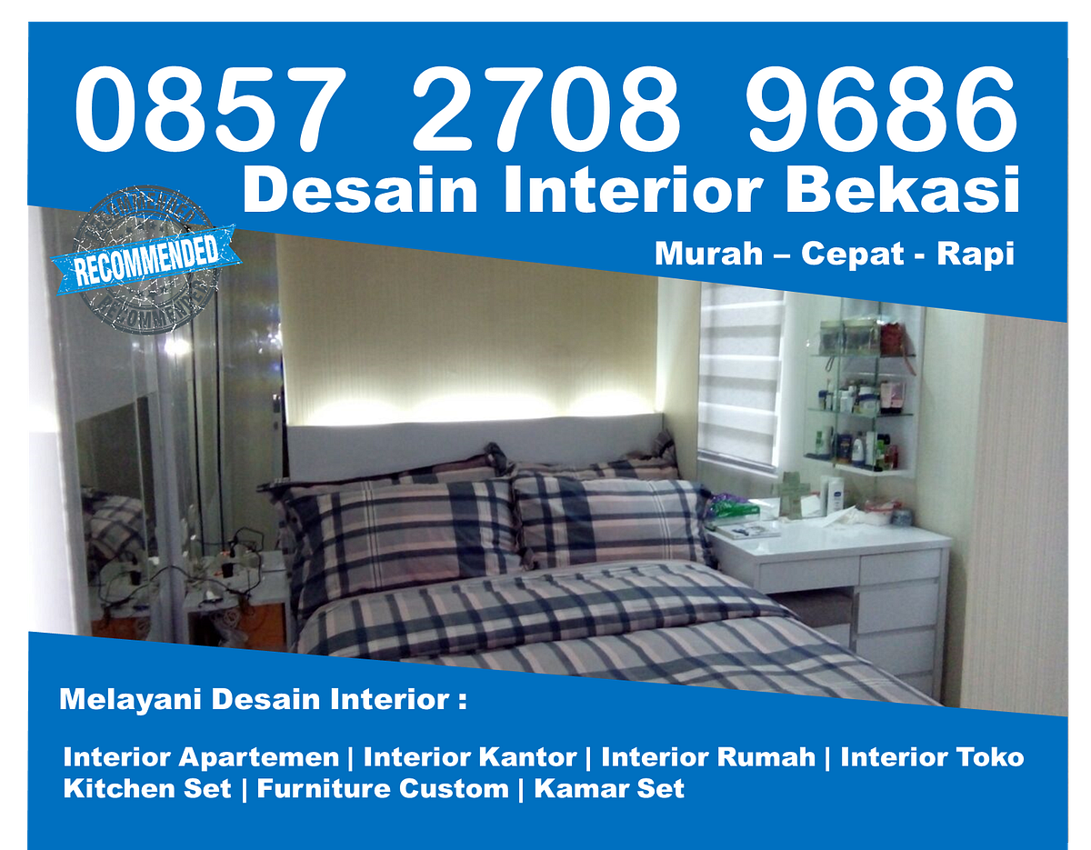 Telp. 0857 2708 9686 (Indosat) Desain Interior Apartemen 