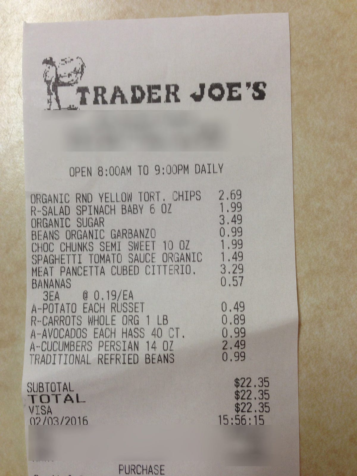 Show Us Your Grocery Receipts, Part Eight: Market District, Aldi ...