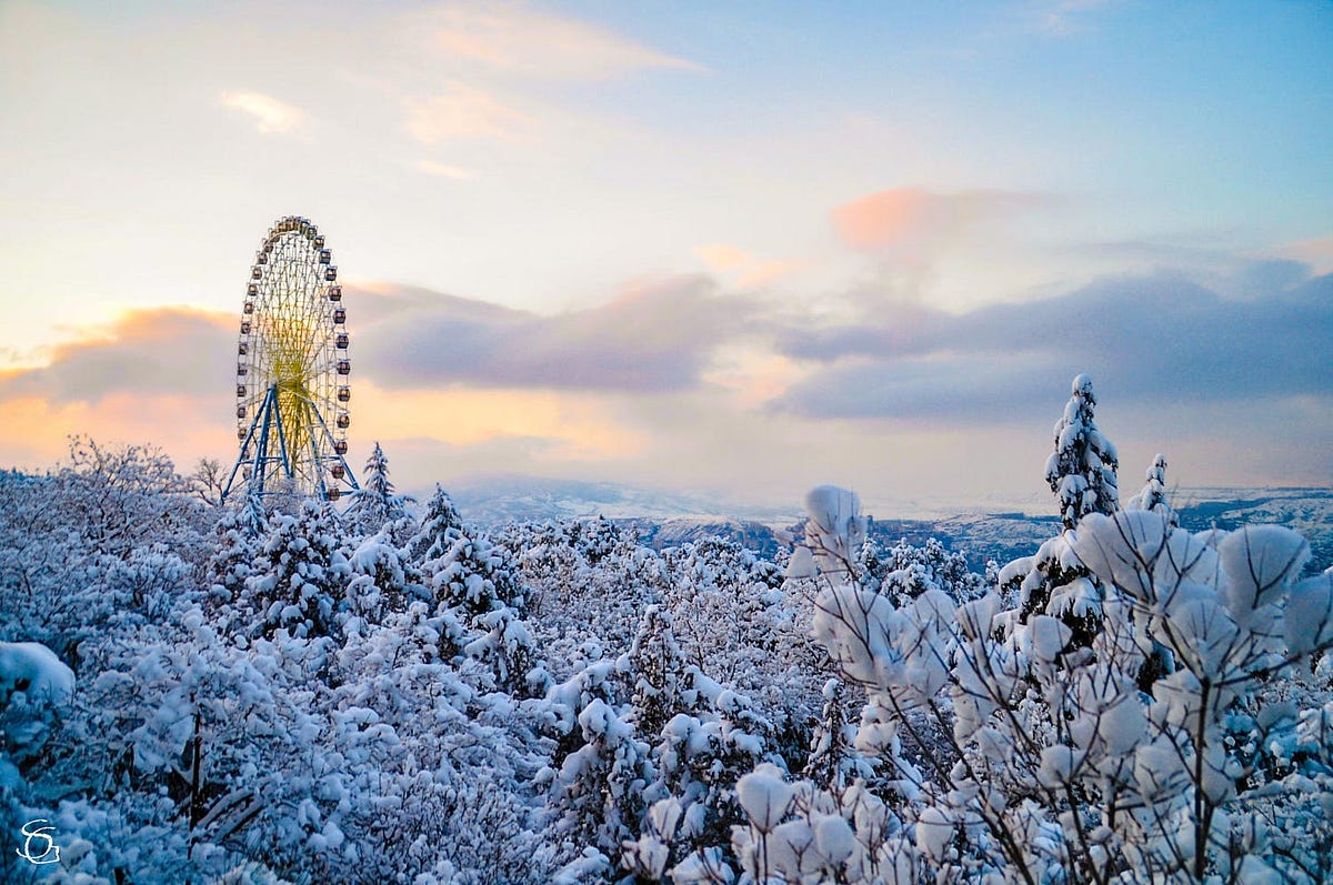 places to visit in georgia for snow