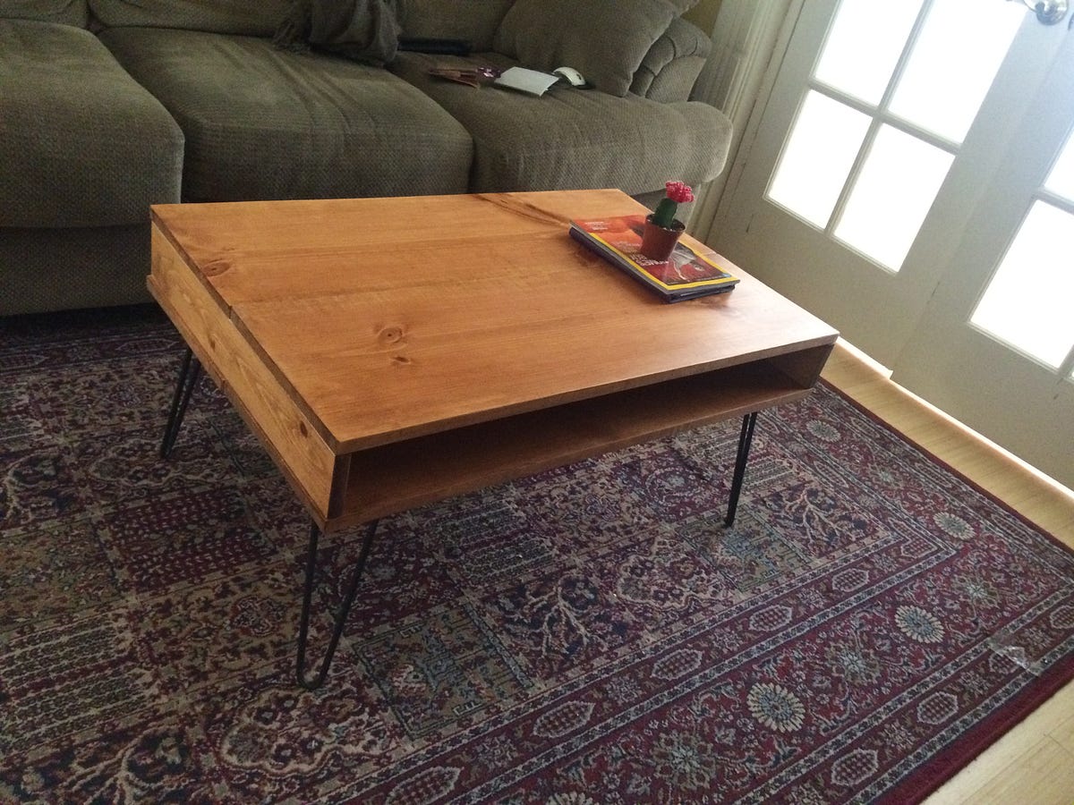 DIY Mid-Century Modern coffee table – Nadeem Khan – Medium