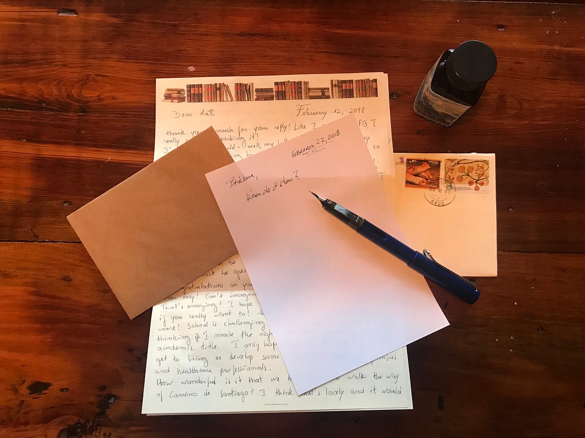 Handwritten Letters The Writing Cooperative