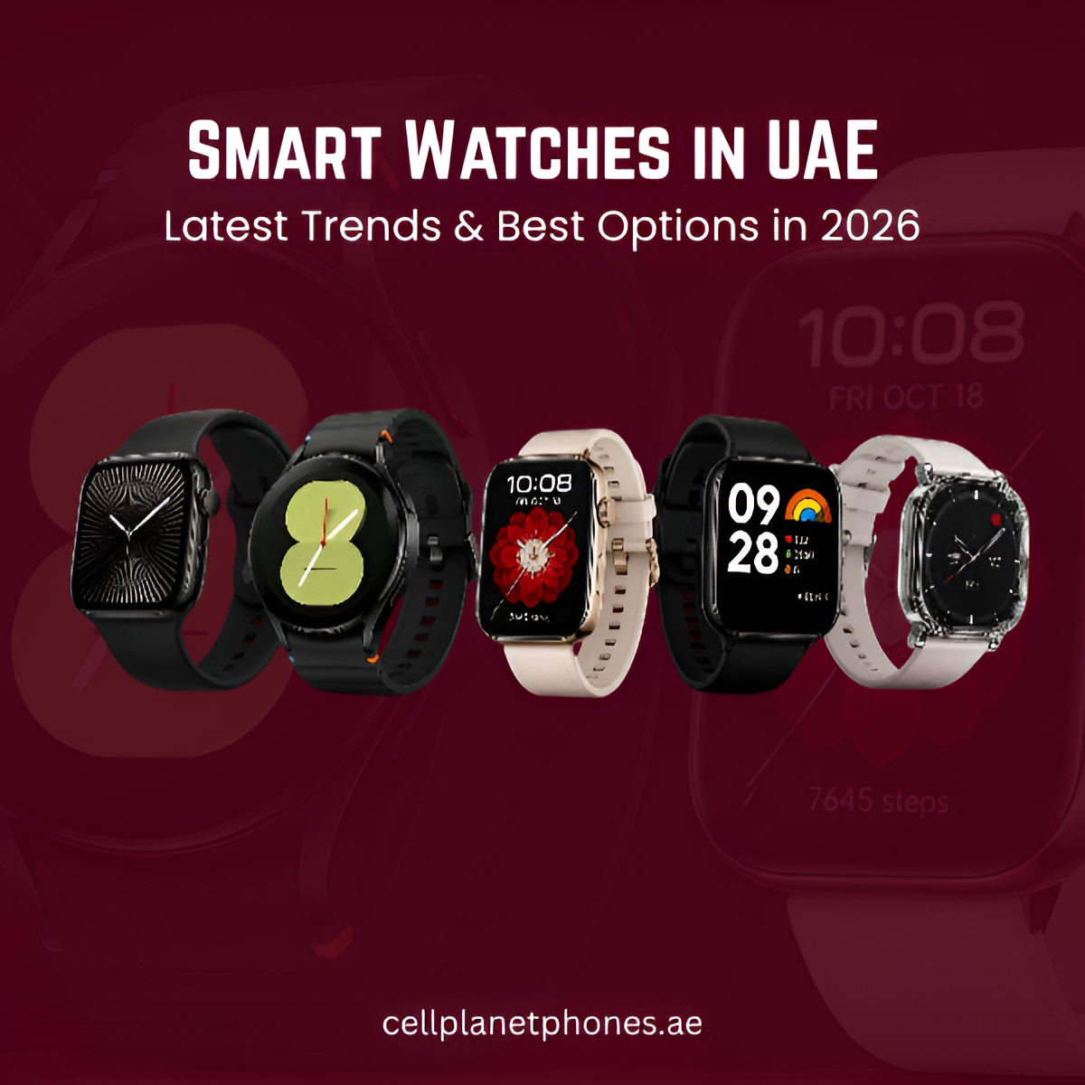 Smart Watches in UAE — Latest Trends & Best Options in 2026
