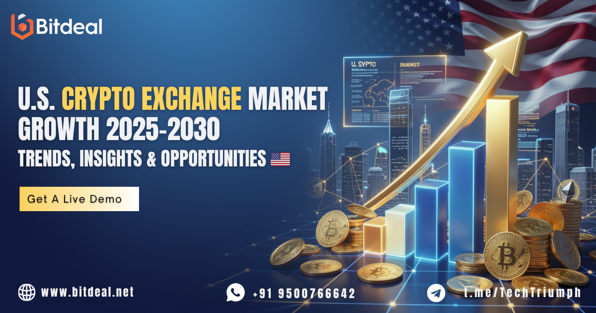 U.S. Crypto Exchange Market Growth 2025–2030: Trends, Insights & Opportunities 