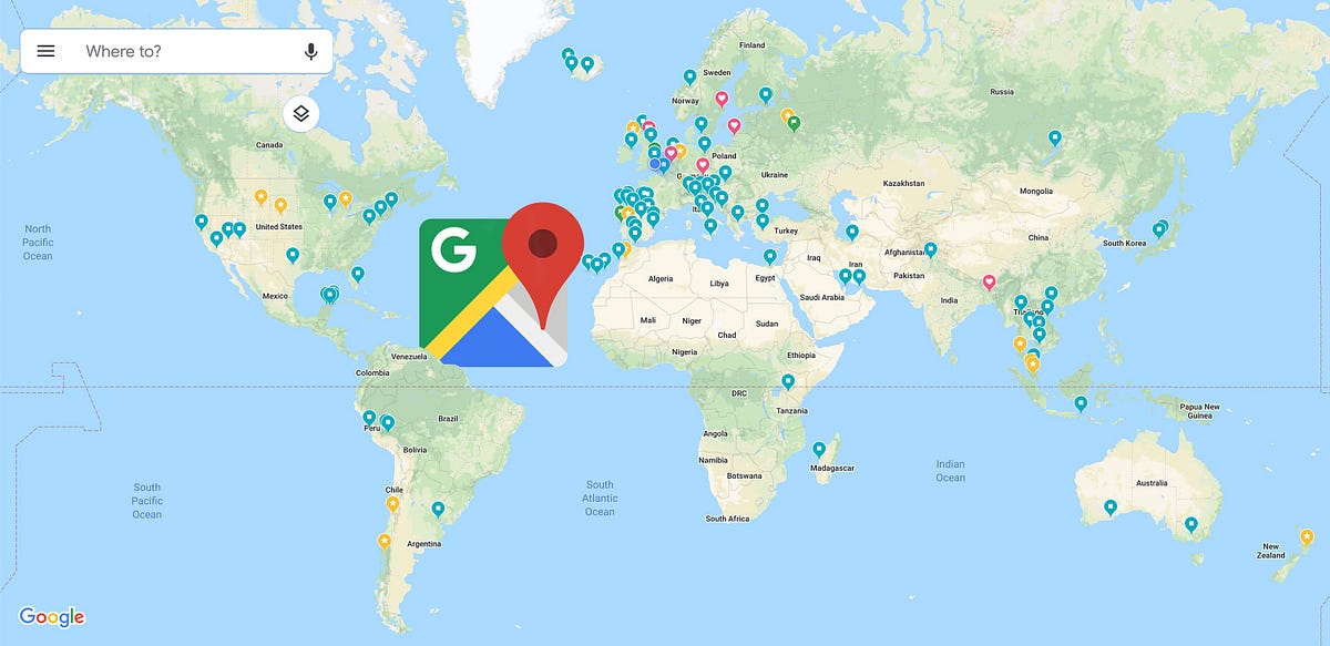 How to Save and Organise Your Favourite Spots All Over the World Using Google Maps