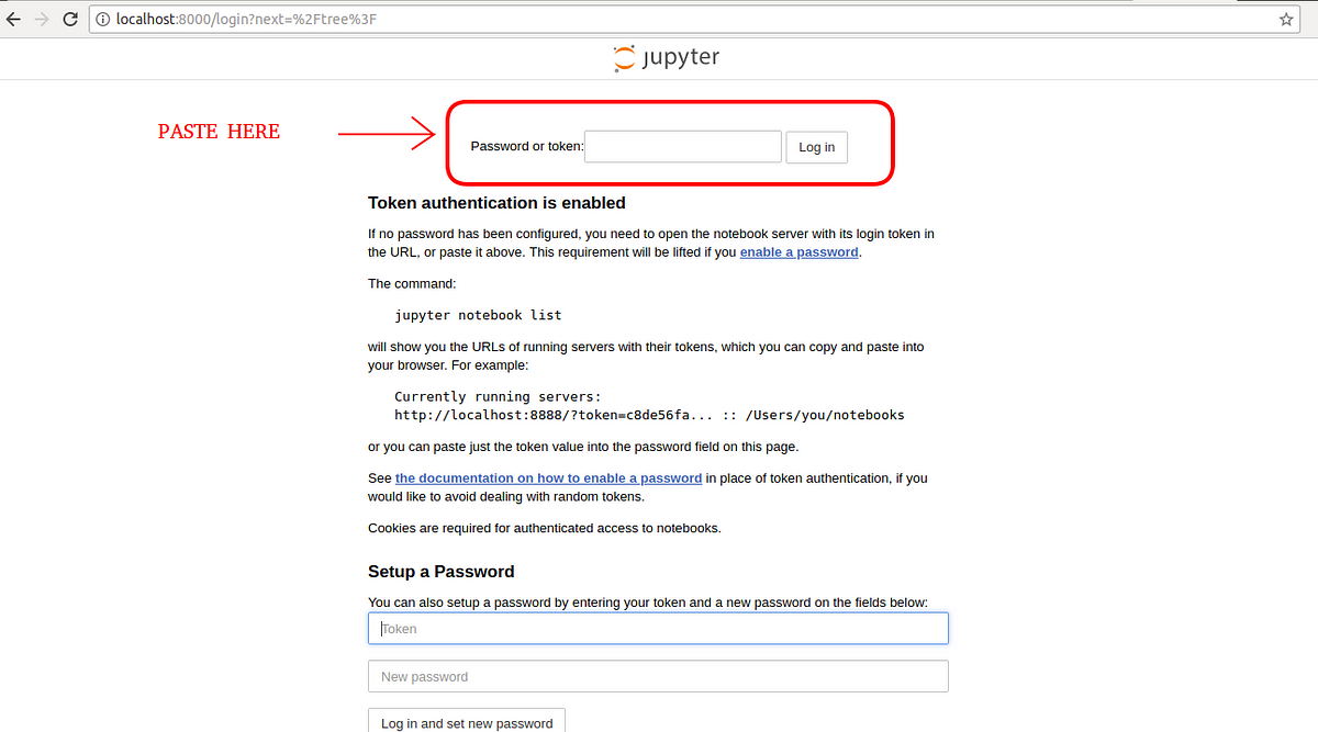 Jupyter notebook port change