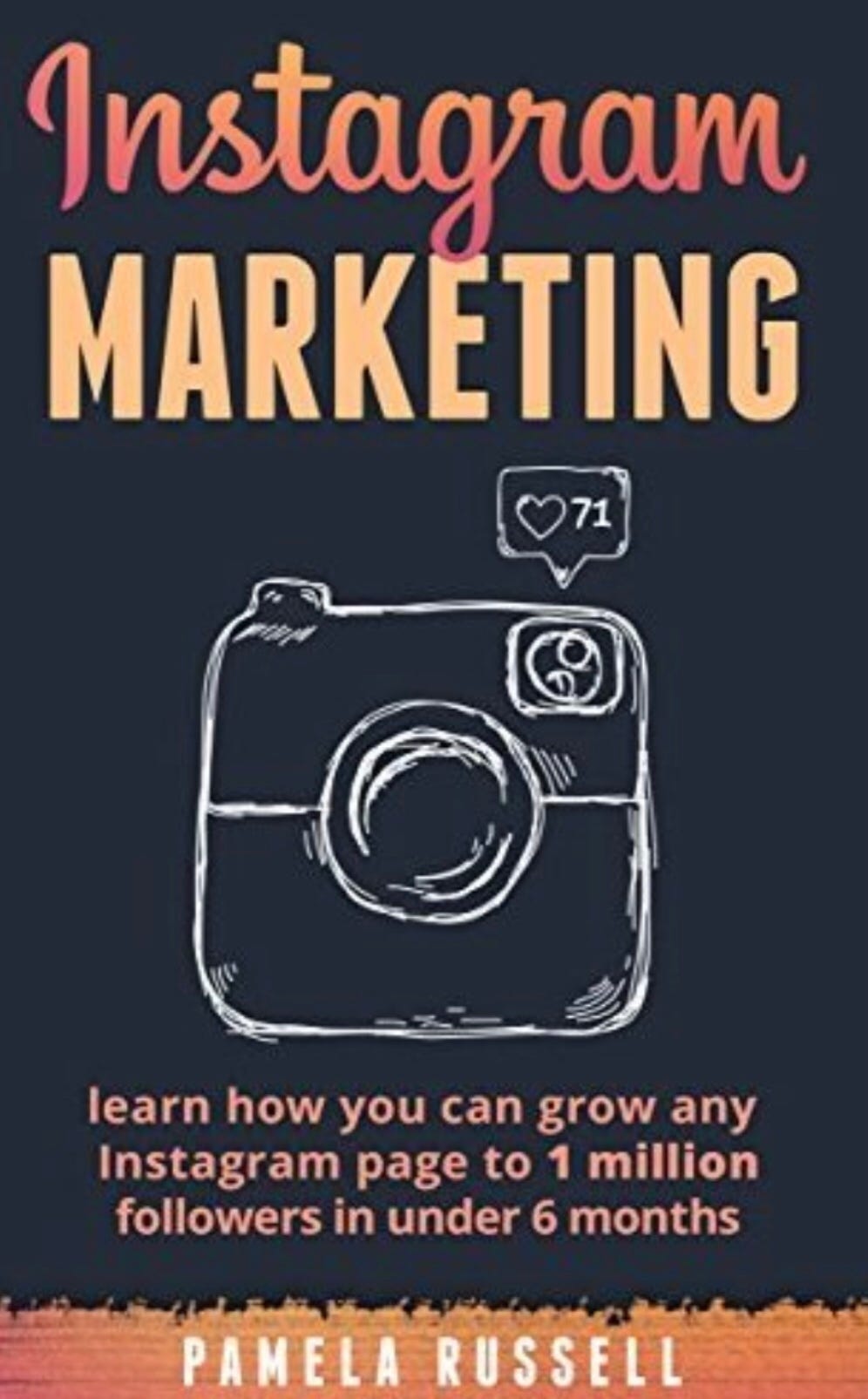 the main focus of her book is to help users get familiar with instagram and learn how to grow their new page to 1 million followers in under 6 months - instagram pages that can get you lots of followers