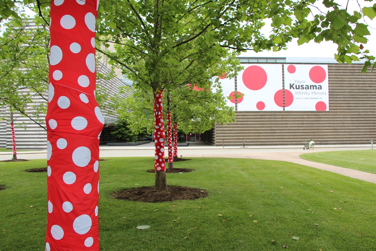 Yayoi Kusama You Ask, We Answer CMA Thinker Medium