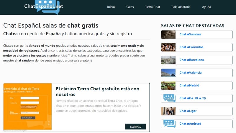 chat terra sin registro en espanol