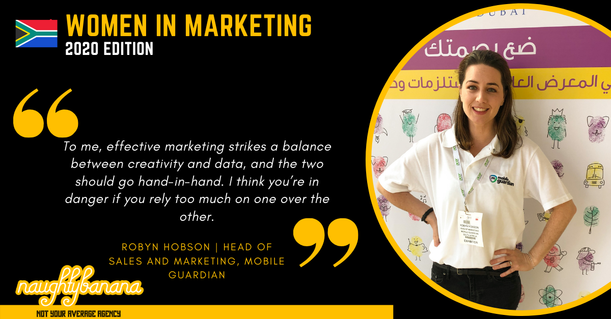 Women In Marketing ft. Robyn Hobson from Mobile Guardian