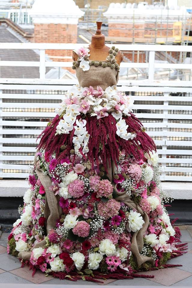 Catwalk Event In Central London See This Flower Dress That Totally Catwalk Event In Central London See This Flower Dress That Totally Transforms Your Bodice Into A