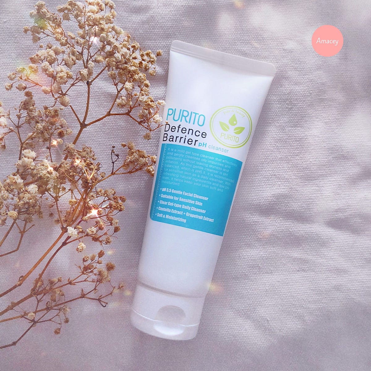 Sữa rửa mặt PURITO Defence Barrier Ph Cleanser [Review]
