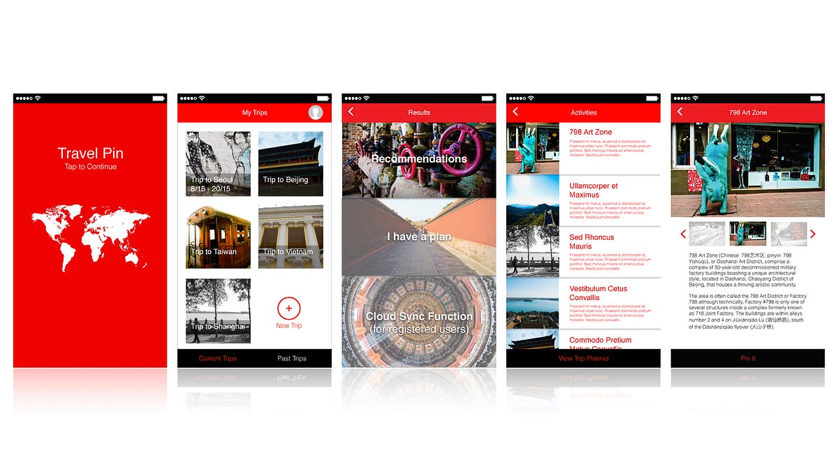 Travel Pin a mobile APP for Travellers looking to enjoy while maximising their travel plans