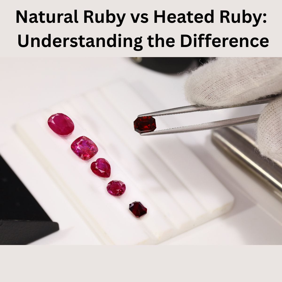 Natural Ruby vs Heated Ruby: Understanding the Difference