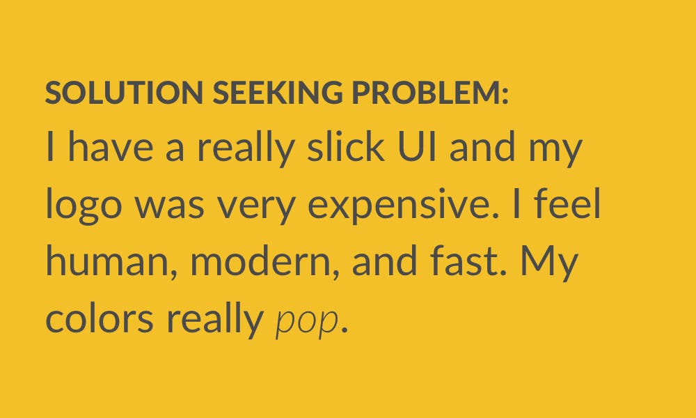 Design: How to define the problem.