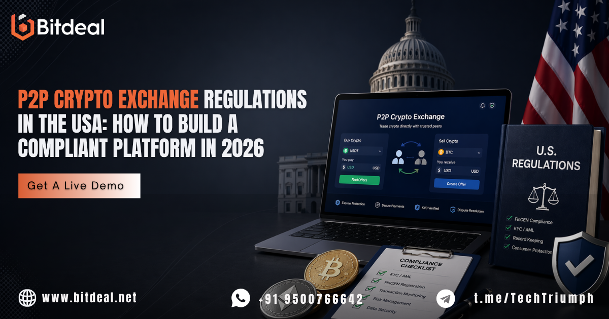 P2P Crypto Exchange Regulations in the USA: How to Build a Compliant Platform in 2026