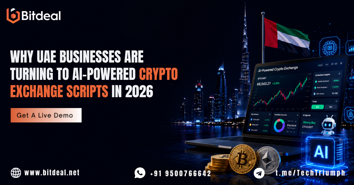 Why UAE Businesses Are Turning to AI-Powered Crypto Exchange Scripts in 2026
