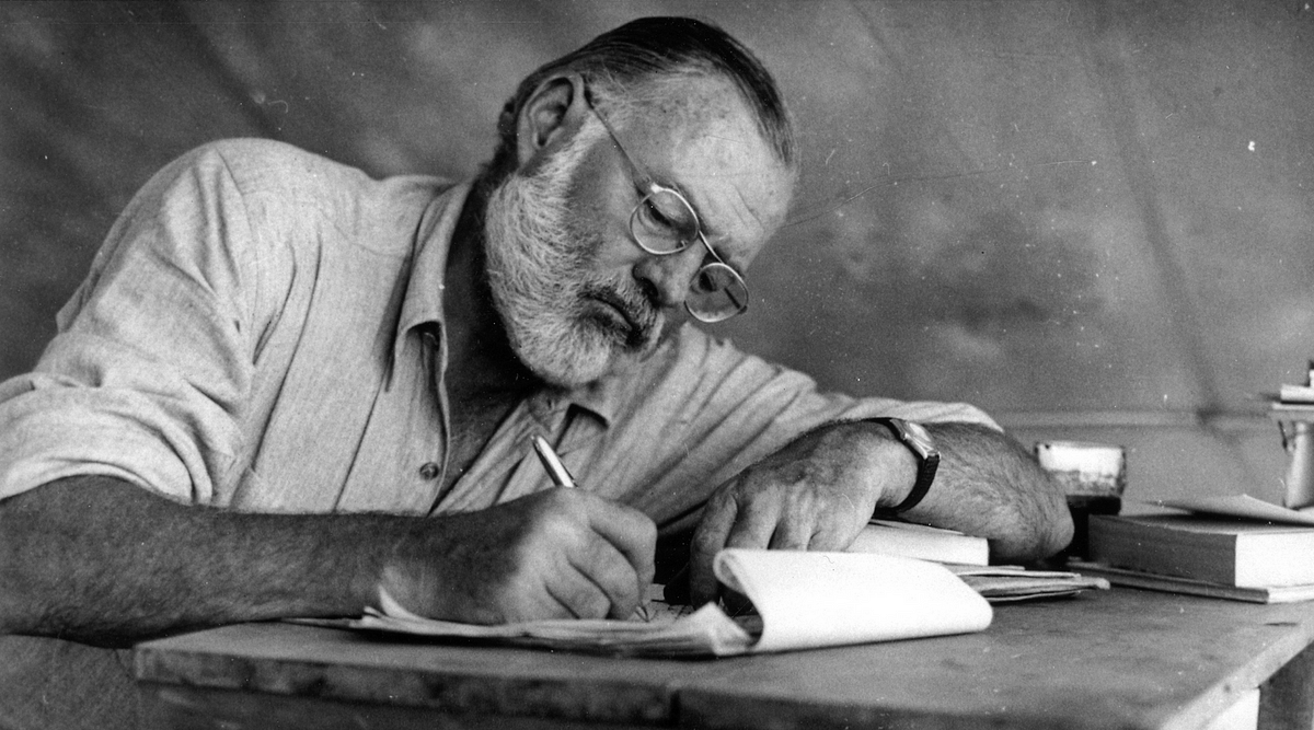 Image result for writer hemingway